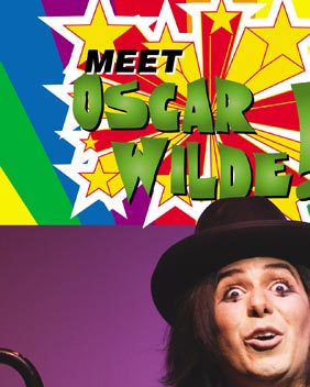 Jade Esteban Estrada is Oscar Wilde in ICONS: The Lesbian and Gay History of the World, Vol. 1