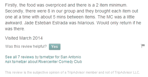 Review of Jade Esteban Estrada on TripAdvisor.com