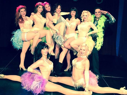 Comedian Jade Esteban Estrada and the Ruby Revue at House of Blues in Dallas, Texas.